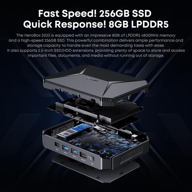 ミニPC Chuwi Mini PC hero box 2023 N100 Magazine Luiza | Pra você é Magalu!